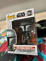 POP! Star Wars : The Mandalorian – Mando with Darksaber 663, Comme neuf, Enlèvement ou Envoi