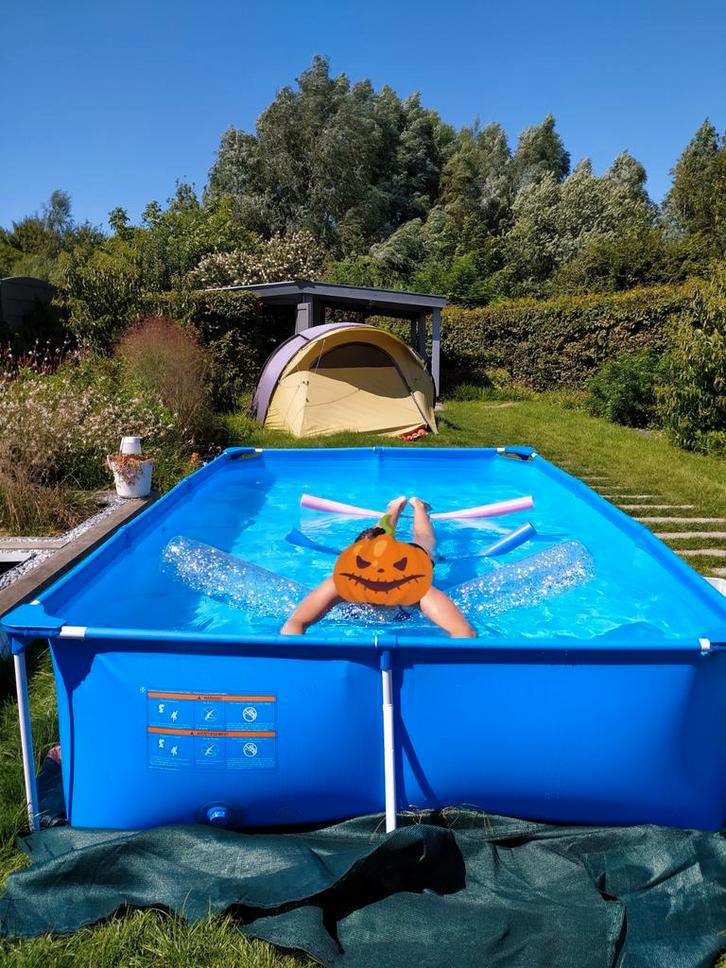 Zwembad Intex 300x200 cm + Telsa stofzuiger + toebehoren, Tuin en Terras, Zwembaden, Gebruikt, Opzetzwembad, Minder dan 80 cm