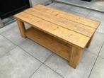 Steigerhouten lounge-tafel, Tuin en Terras, Ophalen, Gebruikt, Rechthoekig, Hout