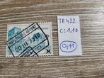 Belgie spoorwegen TR 422, Ophalen of Verzenden, Gestempeld, Gestempeld