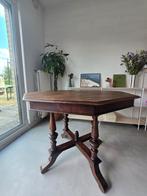 Achthoekige veneer tafel, Ophalen