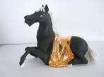 Zwart paardje in porselein, Ophalen of Verzenden