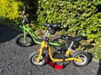 2 Puky loopfietsjes geel en groen, Ophalen, Zo goed als nieuw