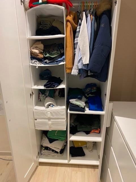 Kleerkast, Huis en Inrichting, Kasten | Kleerkasten, Zo goed als nieuw, 150 tot 200 cm, 50 tot 100 cm, 50 tot 75 cm, Met deur(en)