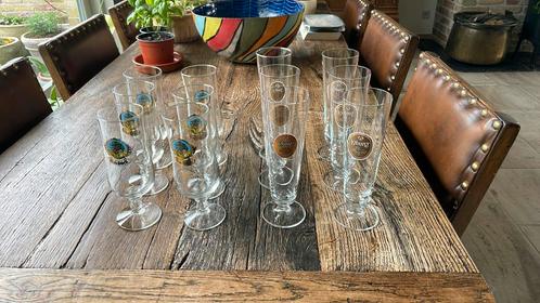 6 loburg glazen, 6 mai bock glazen, Verzamelen, Glas en Drinkglazen, Zo goed als nieuw, Bierglas, Ophalen