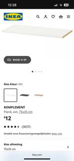 Witte plank komplement ikea pax kast - 3 stuks, Ophalen, Zo goed als nieuw