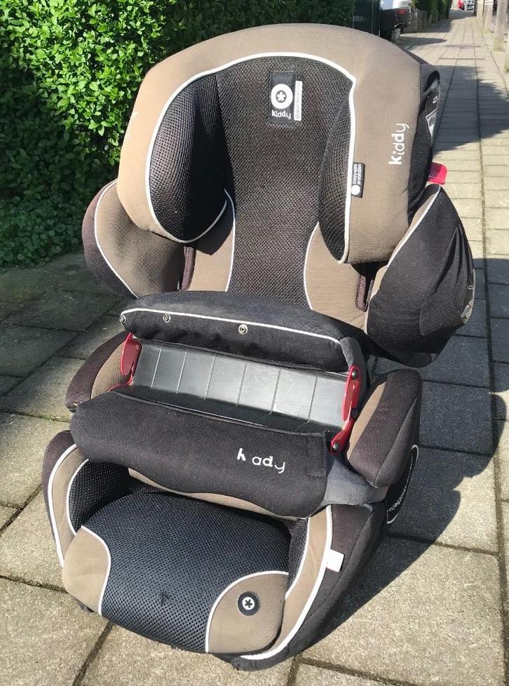 Kiddy Guardian Pro 2 autostoeltje, Kinderen en Baby's, Autostoeltjes, Gebruikt, Overige merken, 9 t/m 36 kg, Autogordel, Verstelbare rugleuning