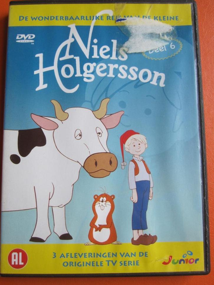 Niels Holgersson 6, Cd's en Dvd's, Dvd's | Tekenfilms en Animatie, Zo goed als nieuw, Amerikaans, Tekenfilm, Alle leeftijden, Ophalen of Verzenden