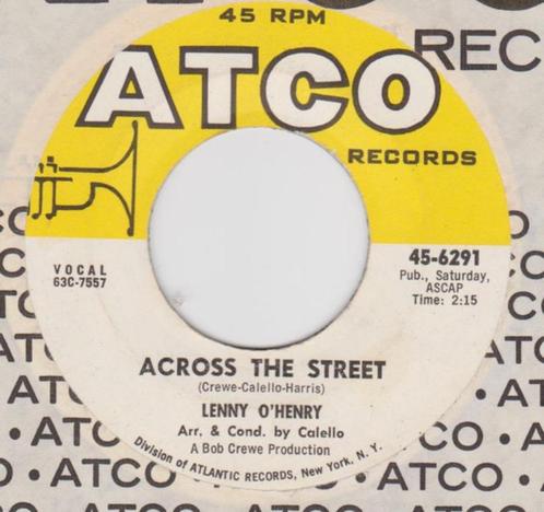 Lenny O'Henry ‎– Across The Street "Popcorn ", CD & DVD, Vinyles | R&B & Soul, Comme neuf, Soul, Nu Soul ou Neo Soul, 1960 à 1980