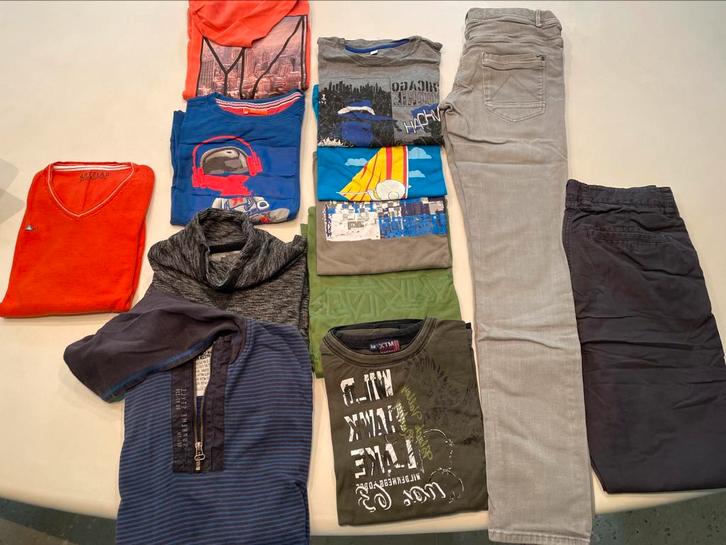 Lot de vêtements garçon taille 164 (12 pc), Kinderen en Baby's, Kinderkleding | Maat 164, Zo goed als nieuw, Ophalen