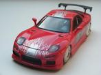 Film auto Mazda RX7 “Dom” Fast and Furious – Jada 1:24, Hobby en Vrije tijd, Verzenden, Nieuw, Auto, Jada