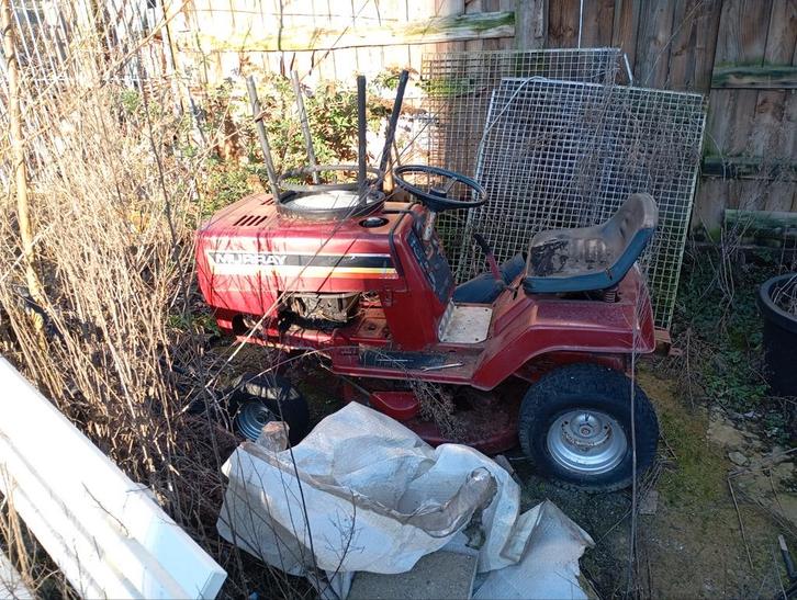 zitmaaier trekker murray, Jardin & Terrasse, Tondeuses autoportées, Utilisé, Bac de ramassage, Enlèvement ou Envoi