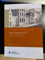 Vermogensrecht in kort bestek, Livres, Livres d'étude & Cours, Enlèvement, Comme neuf