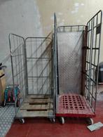 Karren op wieltjes. Stockage. Rol container, Doe-het-zelf en Bouw, Transportwagens, Ophalen