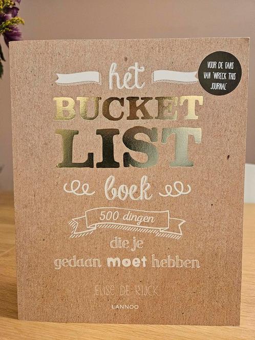 Elise De Rijck - Het Bucketlist boek (nieuw), Boeken, Hobby en Vrije tijd, Nieuw, Ophalen of Verzenden