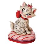 Jim Shore Disney Traditions Marie met doos, Ophalen of Verzenden, Overige figuren, Zo goed als nieuw, Beeldje of Figuurtje
