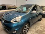 Nissan micra, Voorwielaandrijving, Parkeersensor, Stof, Blauw