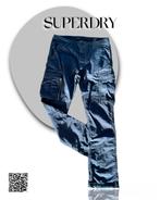 SuperDry broek - Hoge kwaliteit, Kleding | Heren, Broeken en Pantalons, Zwart, Overige maten, Ophalen of Verzenden, Zo goed als nieuw