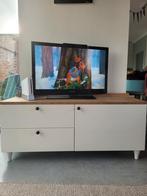 Tv kastje ikea metod en bamboe bovenblad, Huis en Inrichting, Ophalen, Zo goed als nieuw