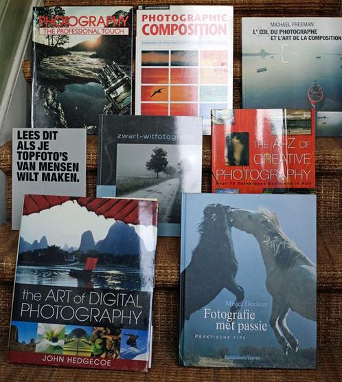 Acht leerrijke, mooi geïllustreerde boeken over fotografie !, Boeken, Hobby en Vrije tijd, Gelezen, Fotograferen en Filmen, Geschikt voor kinderen