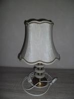 LAMPE POUR MEUBLE AVEC ABAT-JOUR, Crème, 25 à 50 cm, Rond, Utilisé