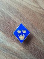 Zweedse emaille speld, Verzamelen, Militaria | Algemeen, Ophalen of Verzenden