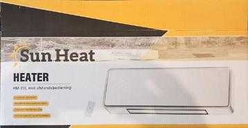 Sun Heat HM-20L Elektrische Keramische Muurverwarming - Wit  beschikbaar voor biedingen