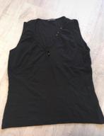 zwart topje met knoppen maat L, Kleding | Dames, Zwart, Maat 42/44 (L), Ophalen of Verzenden, Zo goed als nieuw