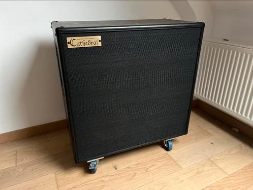 Custom Cathedral cab 4x10" - leeg, Muziek en Instrumenten, Versterkers | Bas en Gitaar, Zo goed als nieuw, Gitaar, Ophalen of Verzenden