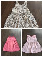 3 jurkjes maat 80, Kinderen en Baby's, Babykleding | Maat 80, Ophalen of Verzenden, Zo goed als nieuw, Meisje, Jurkje of Rokje