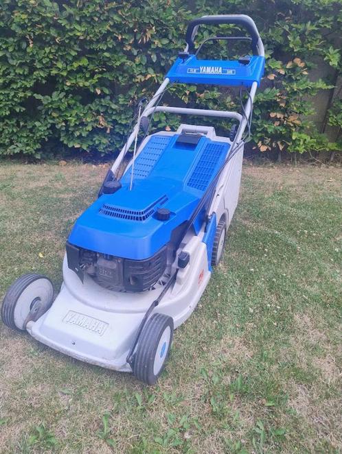 Grasmaaier Yamaha, Tuin en Terras, Grasmaaiers, Zo goed als nieuw, Benzine-grasmaaier, 40 t/m 49 cm, Ophalen