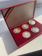 Zilver - Belgie, koningen, Postzegels en Munten, Munten | Europa | Euromunten, Ophalen of Verzenden, Zilver