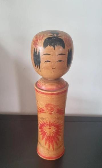 Vintage Naruko kokeshi van Tokikura beschikbaar voor biedingen