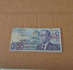 200 dirham Marokko 1987, Postzegels en Munten, Ophalen of Verzenden, Overige landen, Los biljet