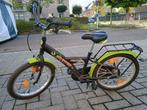 Kinderfiets BNB bike groen/zwart 18 inch, Fietsen en Brommers, Ophalen, Gebruikt, 16 tot 20 inch, BNB Bike