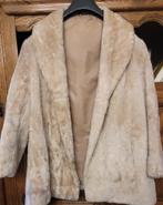 Nertsmantel in jasje gesneden, Kleding | Dames, Jassen | Winter, Autre, Beige, Maat 42/44 (L), Ophalen of Verzenden
