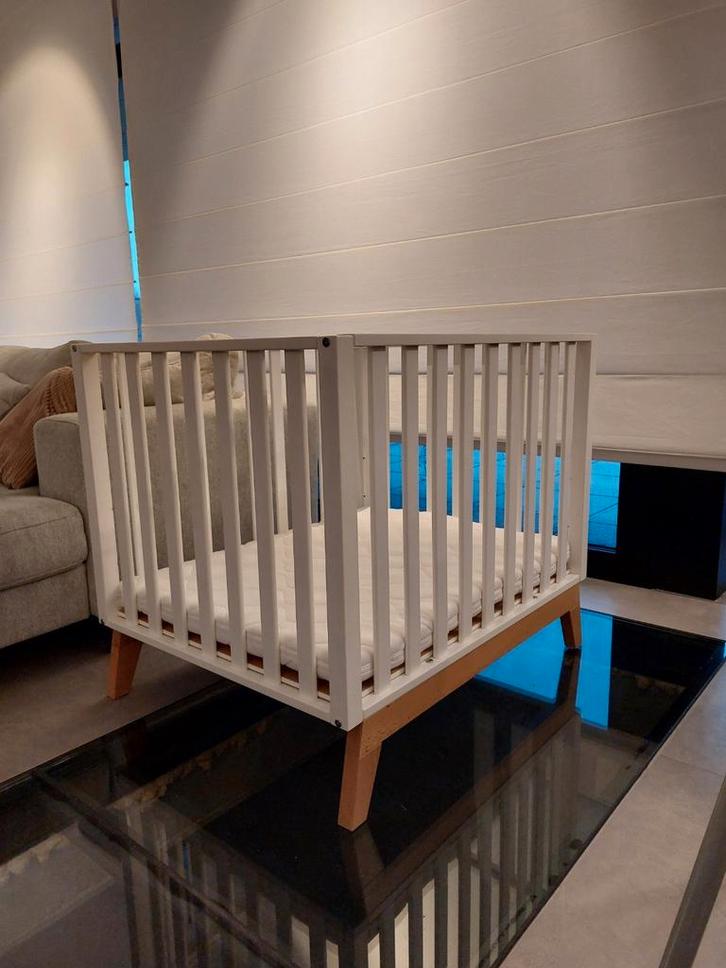 Pericles park Malmo wit incl. matras, topper en hoezen, Kinderen en Baby's, Babyparken, Gebruikt, Ophalen