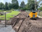 Inrit tuin trampoline uitgraven nivelleren grondwerk stuiken, Tuin en Terras, Ophalen, Gebruikt