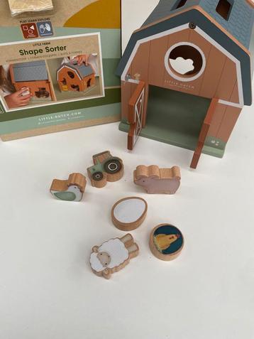 Huisje sorteerspel hout beschikbaar voor biedingen