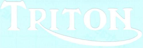Triton sticker #2, Motoren, Accessoires | Stickers, Verzenden