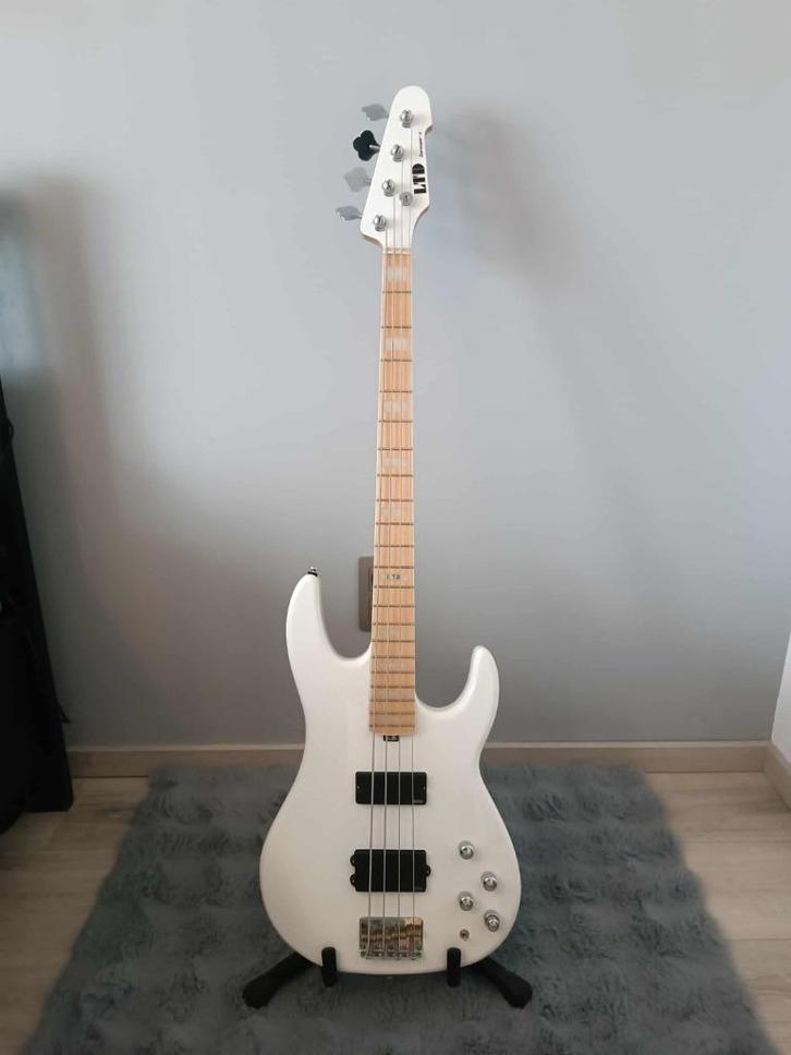 LTD/ESP Surveyor 4 basgitaar, Muziek en Instrumenten, Snaarinstrumenten | Gitaren | Bas, Gebruikt, Elektrisch, Ophalen