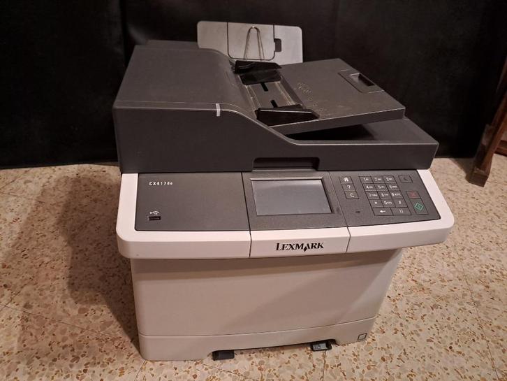 Imprimante Lexmark CX417de, Informatique & Logiciels, Imprimantes, Utilisé, Imprimante, Imprimante laser, Fax, Impression couleur