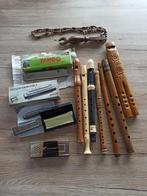 Lot fluiten en mondharmonicas, Ophalen of Verzenden, Gebruikt, Overige soorten