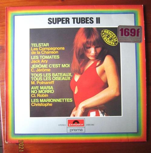 Originele versies van Vinyl 33 T „Super Tubes II”, Cd's en Dvd's, Vinyl | Verzamelalbums, Gebruikt, Overige genres, Verzenden