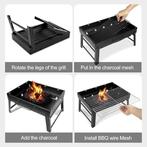Barbecue à charbon portable LIVRAISON RAPIDE ET GRATUITE, Envoi, Neuf