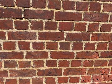Gratis handgevormde bakstenen - zelf af te breken, Doe-het-zelf en Bouw, Metselstenen, Ophalen, Gebruikt, Bakstenen