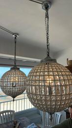 Qazqa Art Deco Kristal hanglamp, Huis en Inrichting, Lampen | Kroonluchters, Ophalen, Zo goed als nieuw