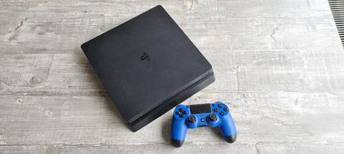 PlayStation 4 Slim. Werkt perfect. Binnenin schoongemaakt., Consoles de jeu & Jeux vidéo, Consoles de jeu | Sony PlayStation 4