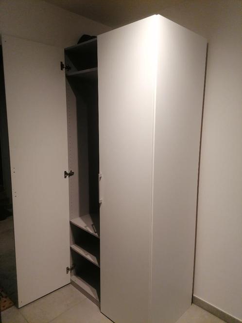 Garderobekast, Huis en Inrichting, Kasten | Kleerkasten, Gebruikt, 200 cm of meer, 100 tot 150 cm, 50 tot 75 cm, Met deur(en)