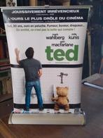 Affiche  promo film sur support métal TED, Collections, Comme neuf, Enlèvement ou Envoi